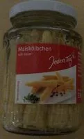 Mängden socker i Maiskölbchen