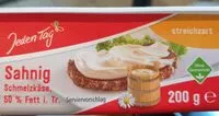 Mängden socker i Schmierkäse Sahnig