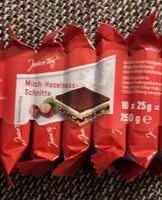 Mängden socker i Milch Haselss