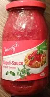 Mängden socker i Napoli-Sauce
