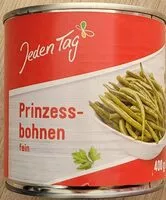 Mängden socker i Prinzessbohnen