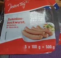 Mängden socker i Saucisse allemande
