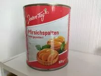 Mängden socker i Pfirsichspalten