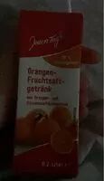 Mängden socker i Orangen-Fruchtsaft-getränk