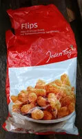 Mängden socker i Flips