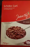 Mängden socker i Jeden Tag Schoko Curl