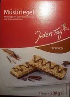 Mängden socker i Müsliriegel