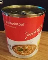 Mängden socker i Linsen Eintopf
