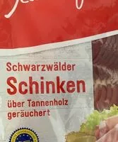 Mängden socker i Schwarzwälder Schinken