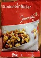 Mängden socker i Studentenfutter