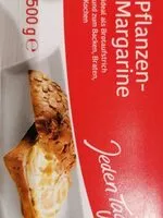 Mängden socker i Pflanzen Margarine