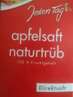 Mängden socker i Apfelsaft naturtrüb