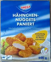 Mängden socker i Hähnchennuggets paniert