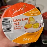 Mängden socker i Joghurth Pfirsich-Maracuja