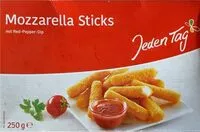 Mängden socker i Mozzarella Sticks