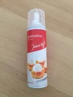 Mängden socker i Sprühsahne