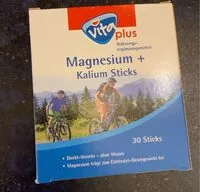 Mängden socker i Magnesium + Kalium Sticks