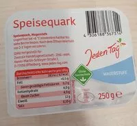 Mängden socker i Speisequark Magerstufe