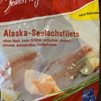 Mängden socker i Alaska-Seelachs