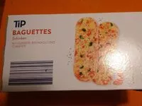 Mängden socker i Tip Baguettes Schinken