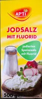 Mängden socker i Jodsalz mit Fluorid