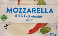 Mängden socker i Mozzarella