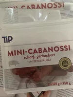 Mängden socker i Mini-Cabanossi