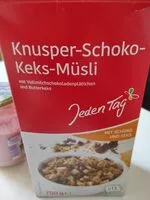 Mängden socker i Knusper-schoko-Keks-Müsli