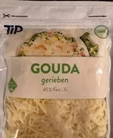 Mängden socker i Gouda gerieben