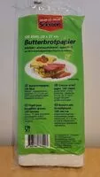 Mängden socker i Butterbrotpapier