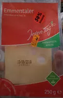 Mängden socker i Emmentaler