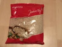 Mängden socker i Mandeln gemahlen