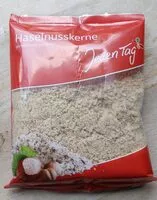 Mängden socker i Haselnusskerne gemahlen