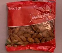 Mängden socker i Mandeln (ganz)