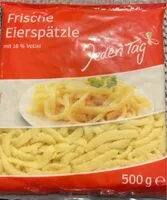 Mängden socker i Frische Eierspätzle