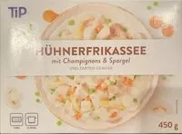 Mängden socker i Hühnerfrikassee