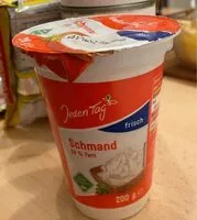 Mängden socker i Schmand