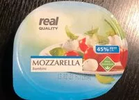 Mängden socker i Mozarella Bambini