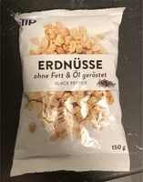 Mängden socker i Erdnüsse Black Pepper