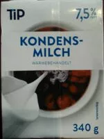 Mängden socker i Kondensmilch 4% Fett