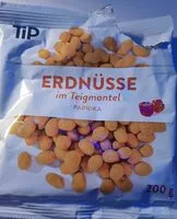 Mängden socker i Erdnüsse im Teigmantel Paprika