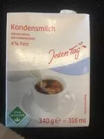 Mängden socker i Kondensmilch