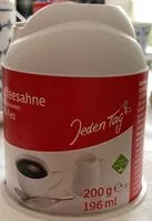 Mängden socker i Kaffeesahne