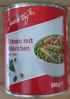 Mängden socker i Erbsen mit Möhrchen