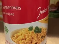 Mängden socker i Gemüsemais zart und jung