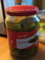 Mängden socker i Cornichons