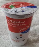 Mängden socker i Schlagsahne