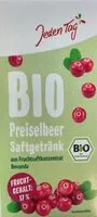 Mängden socker i Bio Preiselbeersaftgetränk