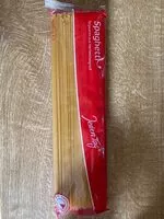 Mängden socker i Nudeln Spaghetti