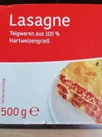 Mängden socker i Nudeln Lasagne Teigwaren